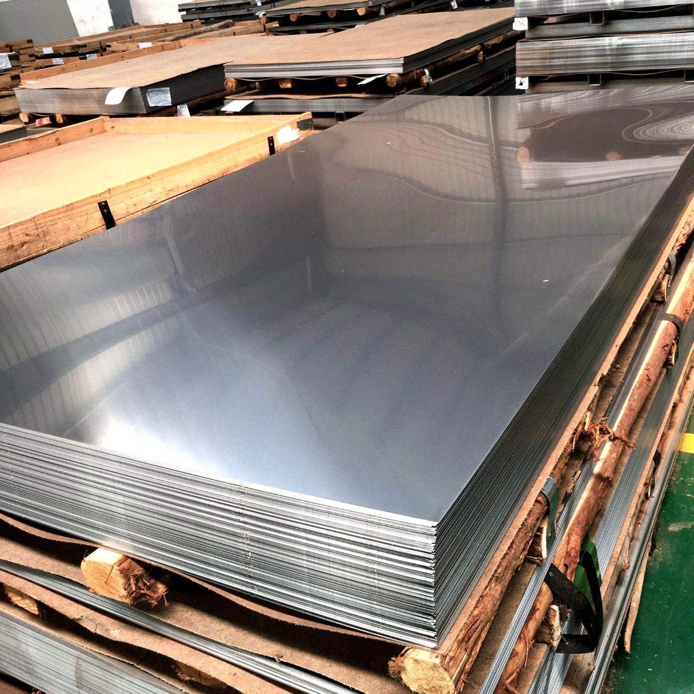Hojas de acero inoxidable laminadas en fr&#237;o laminadas en caliente