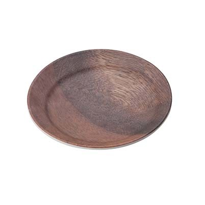 La melamina, chapa redonda/madera/plato de estilo de la placa de melamina (NK13808-10)