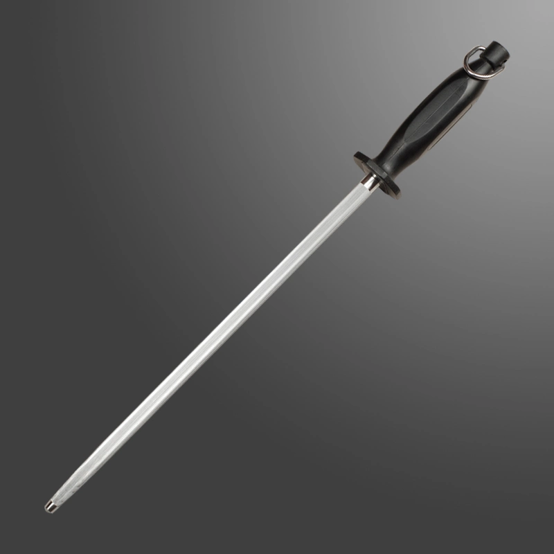 Cuchillo de carnicero de la ronda de acero afilado Sharpeners palos de las varillas de archivos