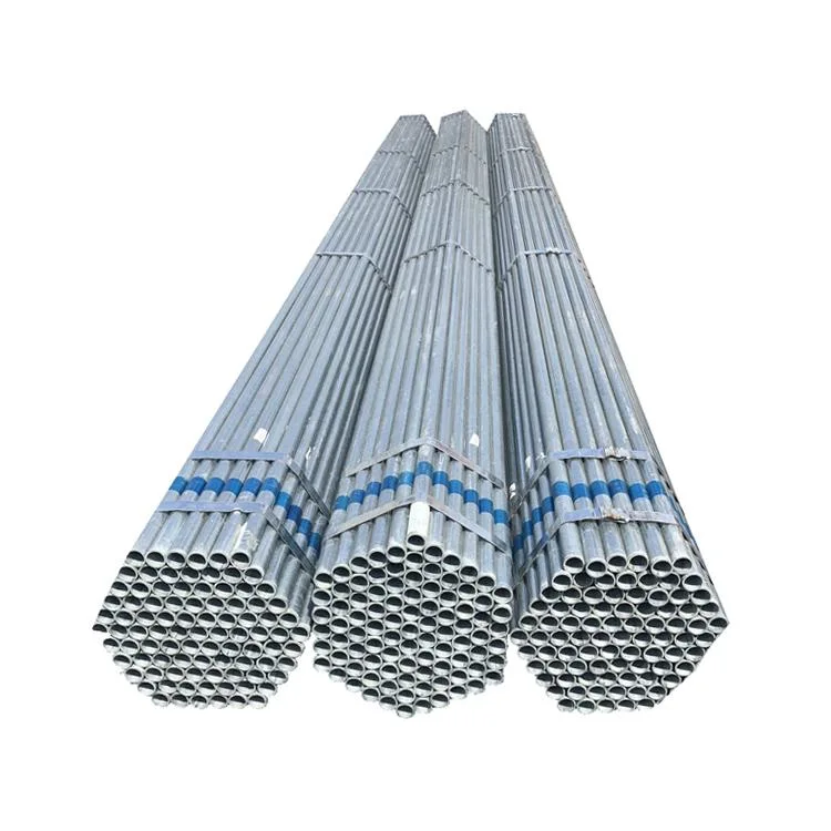 Q235B tuber&#237;a de acero galvanizado /S235jr tuber&#237;a de acero galvanizado en caliente