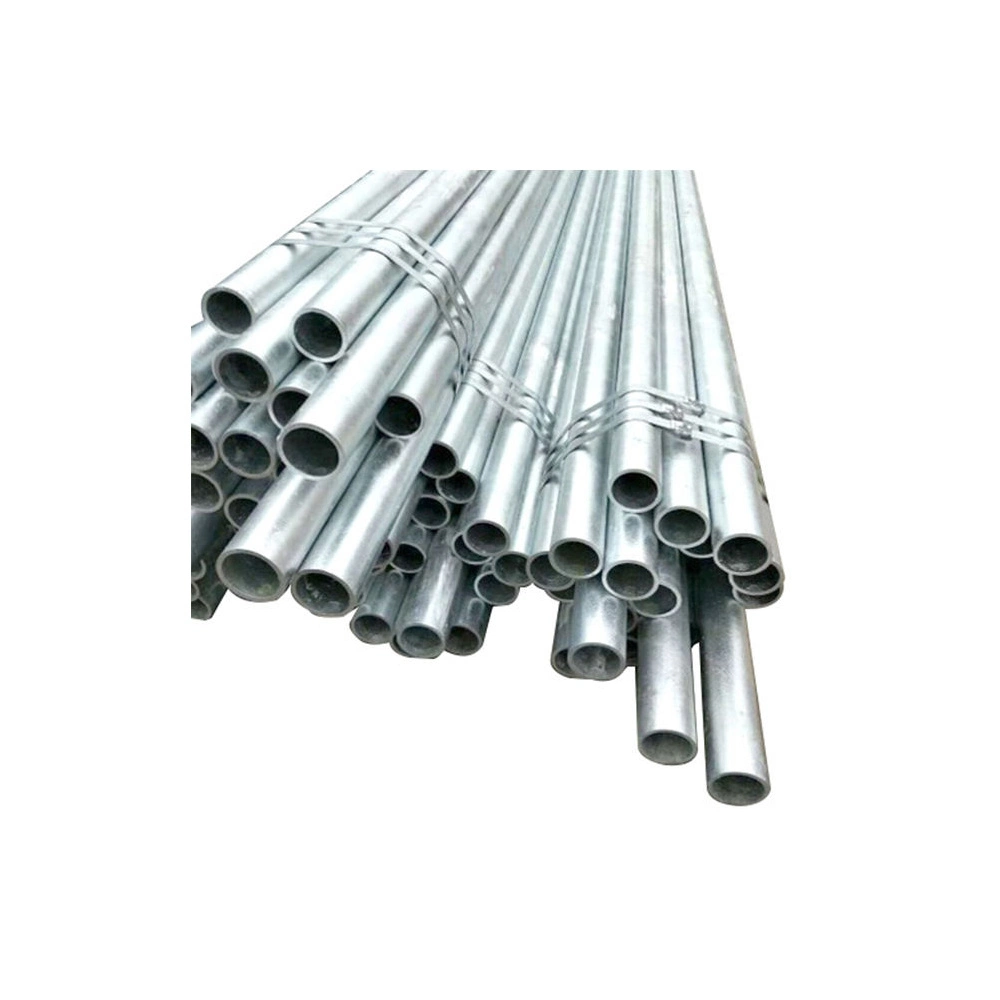  Los materiales de construcci&#243;n Gi recubrimiento galvanizado Z120 Tubo de acero redondo