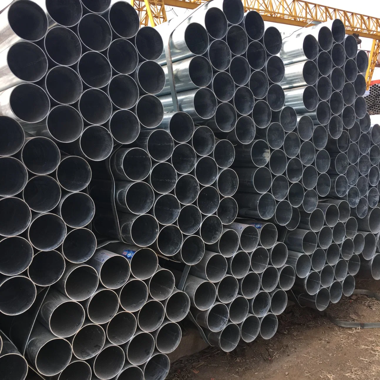 SAE 1008 1010 1020 tubo de acero redondo galvanizado en caliente Tubo galvanizado