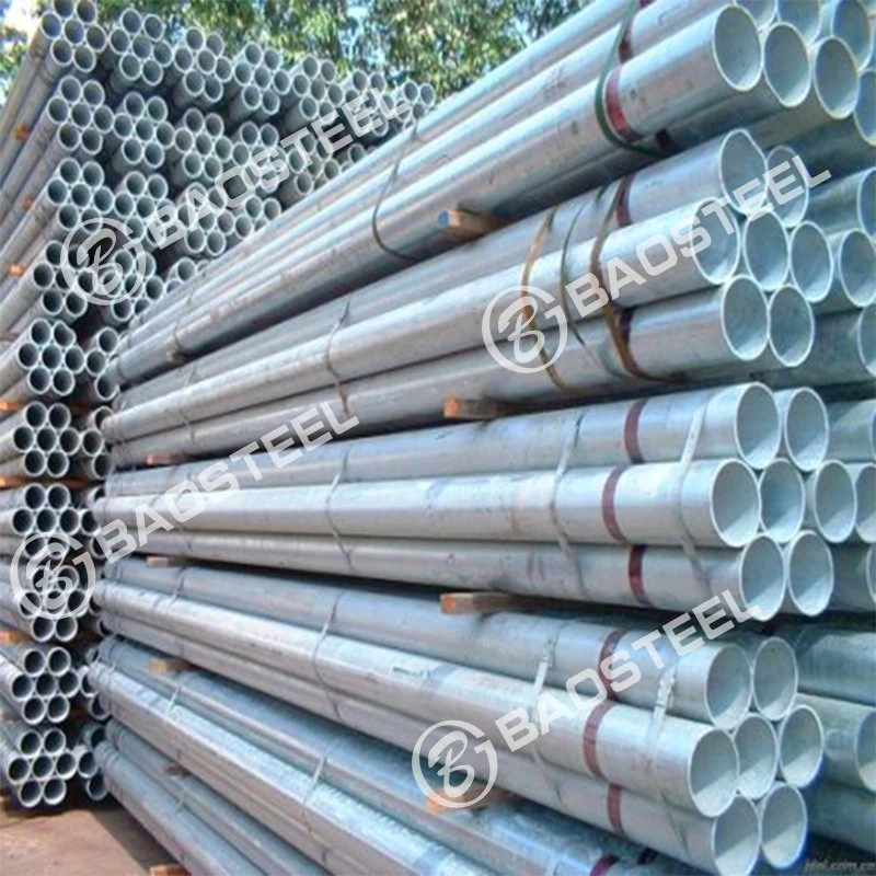 S220gd S250GD S280gd tubo redondo galvanizado 10,3mm-610mm DO redondo galvanizado Tuber&#237;a de acero