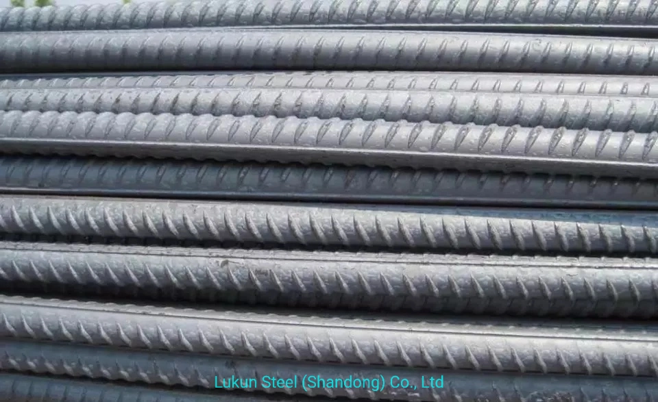  Fibra de carbono Rebar deformar la barra de acero de acero, hierro varilla para material concreto