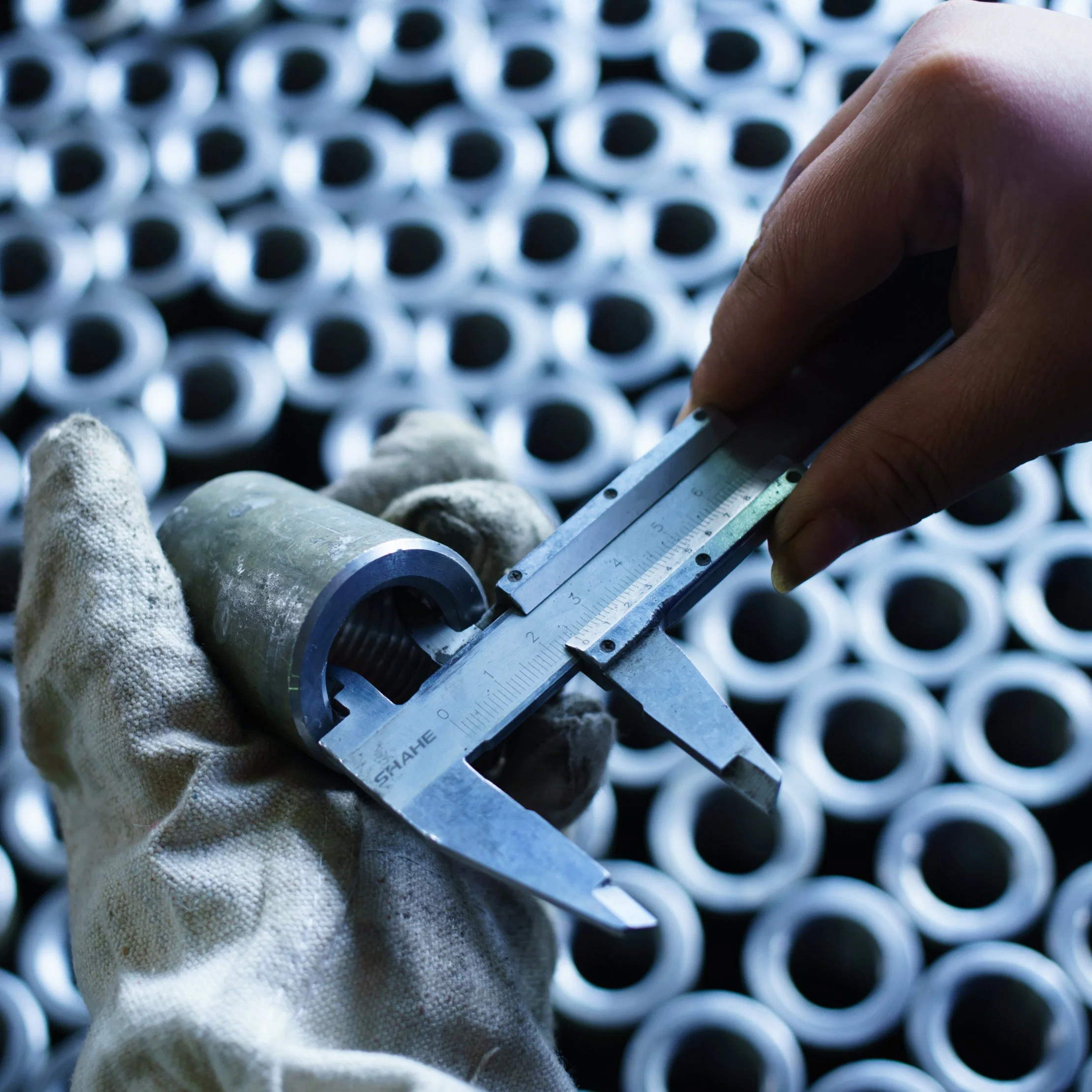 Subproceso de varilla de acero laminado en fr&#237;o de acoplador rebar
