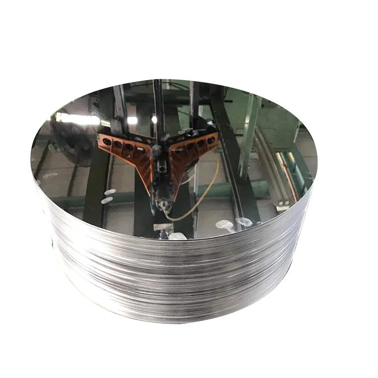  SUS 304 400 Series 410 superficie de Ba circular de acero inoxidable Placa redonda