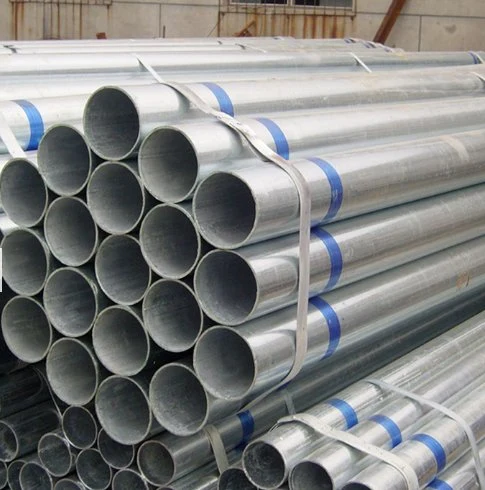  Tubo galvanizado de 2 pulgadas de 2,5 pulgadas, tubo de acero galvanizado de 1.5 pulgadas de tubo de acero galvanizado