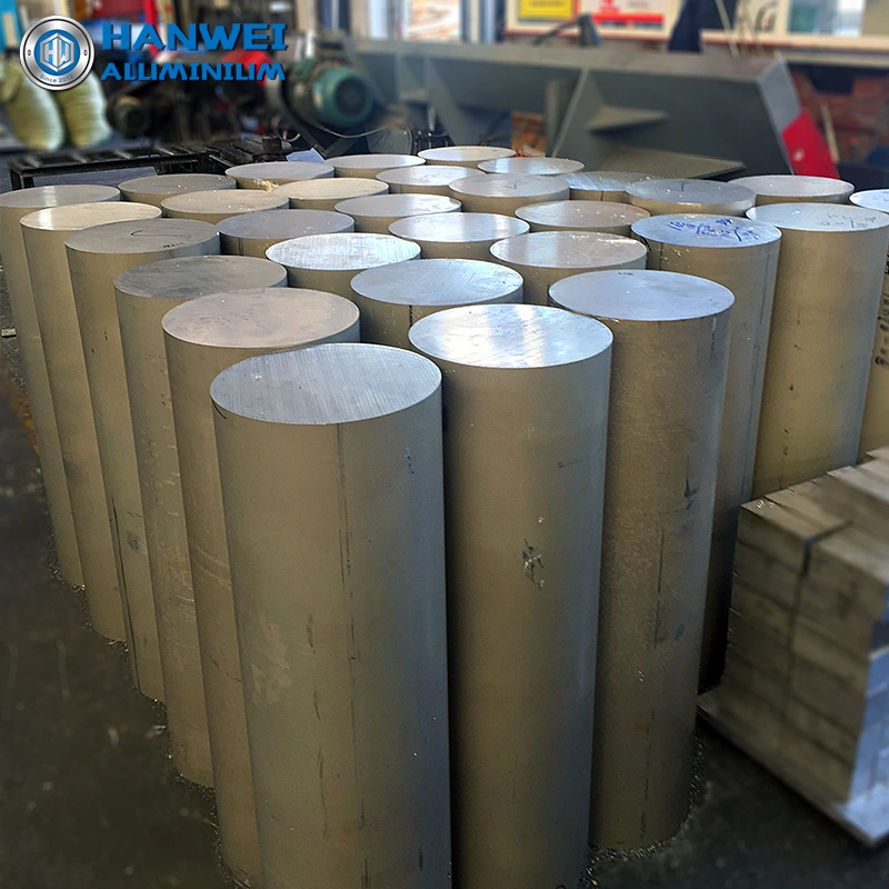 Aluminio de alta calidad Billet 6082 6063 6061 Barra redonda de aluminio