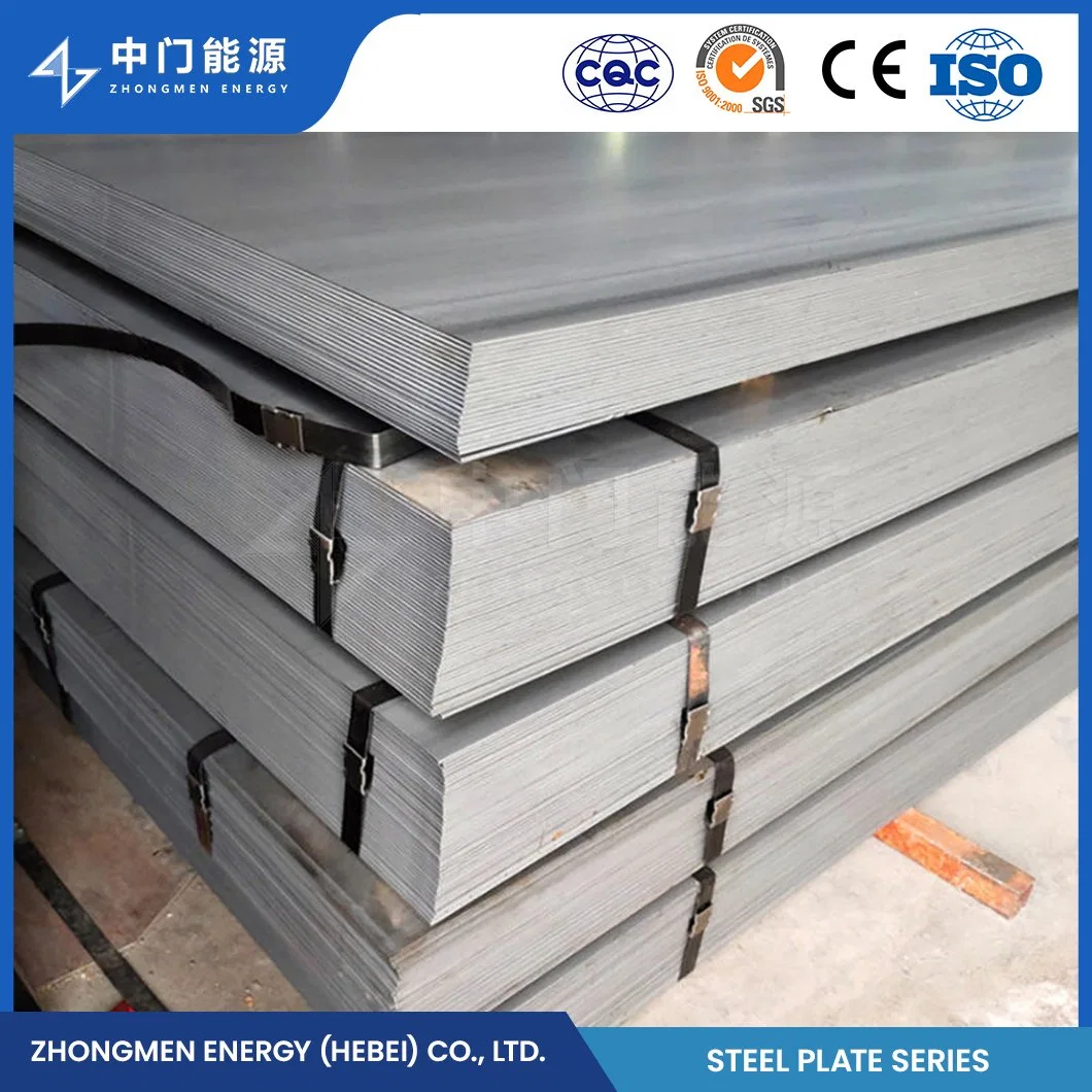 Placa de acero galvanizado de acero al carbono China Sgh540 Placa met&#225;lica galvanizada