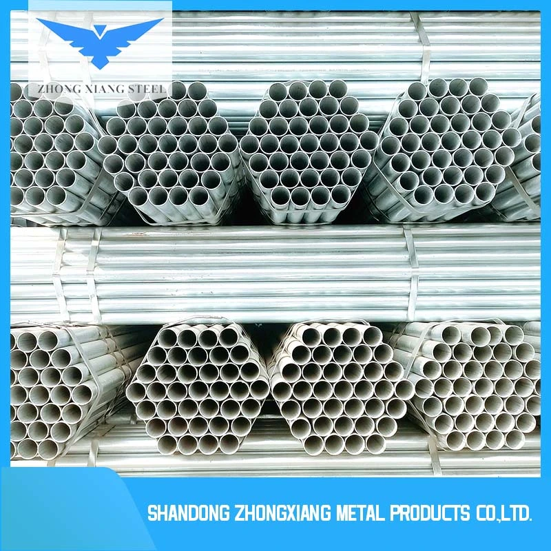  DX51D Q235B Z30 Z40 tubo redondo de acero galvanizado