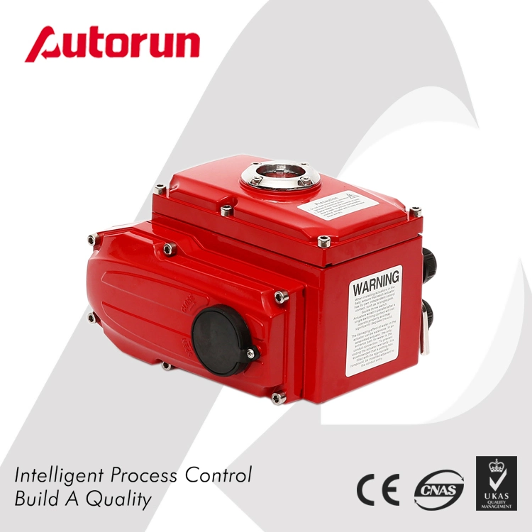 Ciudad de Wenzhou de corte proveedor chino de cuarto de vuelta actuador eléctrico