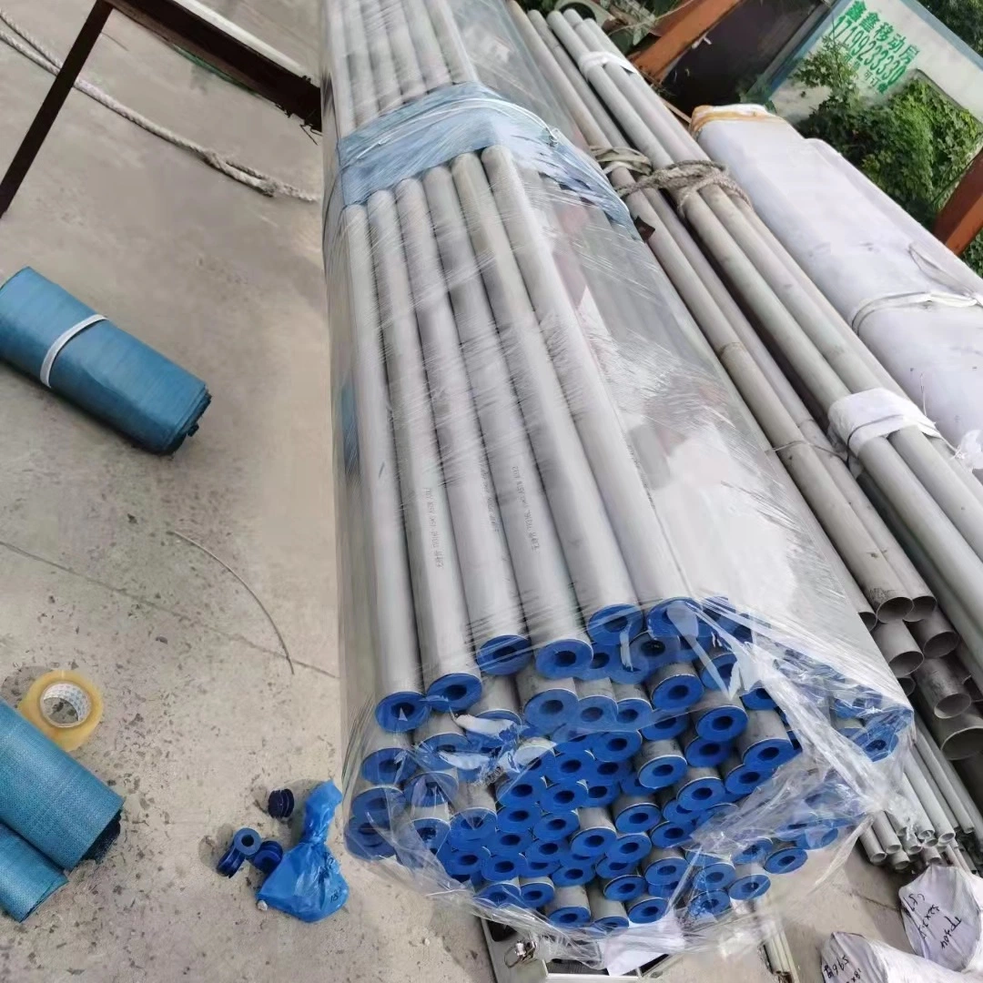 Sch40 Tubo de acero inoxidable calidad 316L tubo redondo de acero inoxidable