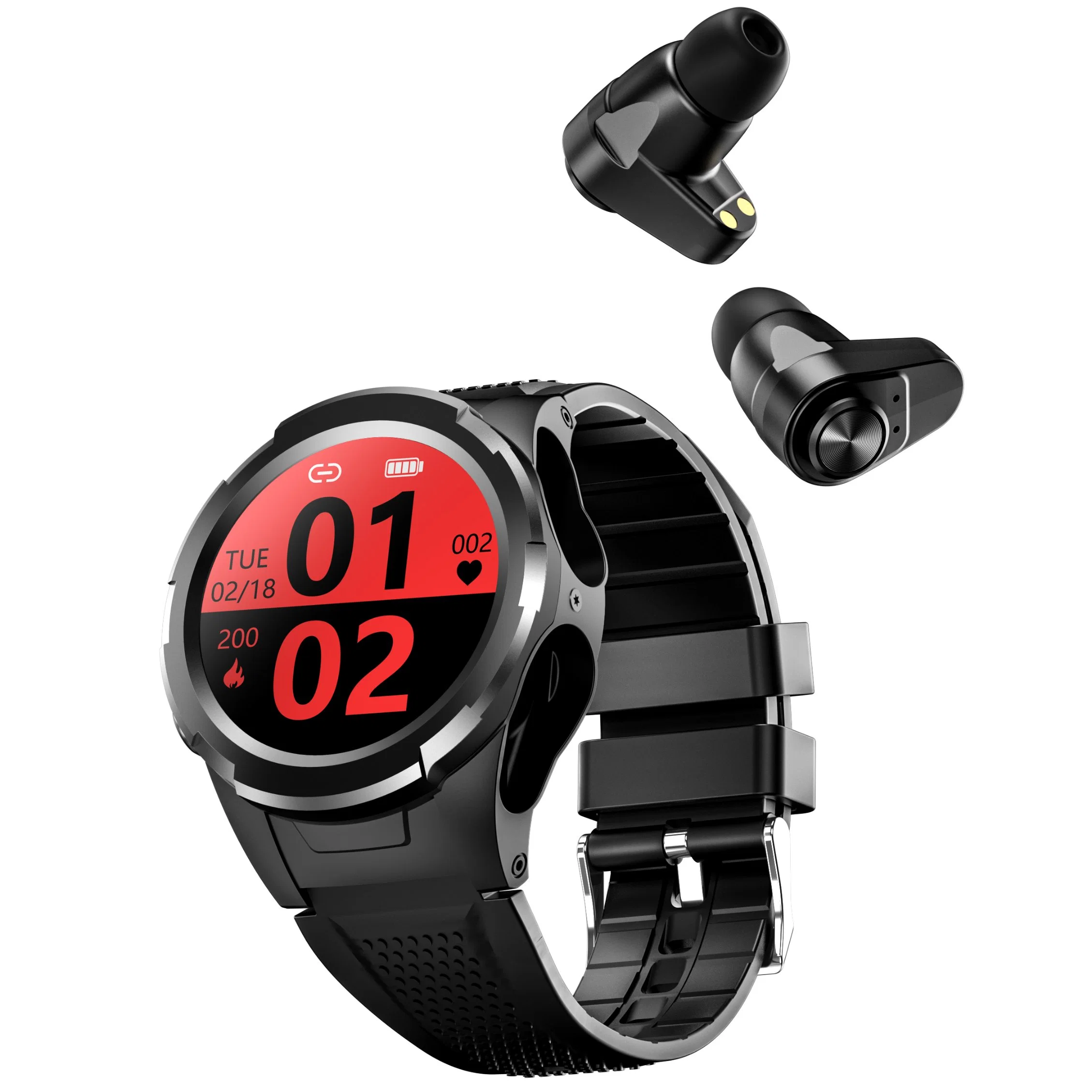  Una de 1,28 pulgadas Full-Touch Smartwatch con una pantalla redonda SW6