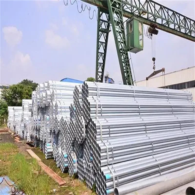  Tubos redondos de acero galvanizado para materiales de construcci&#243;n
