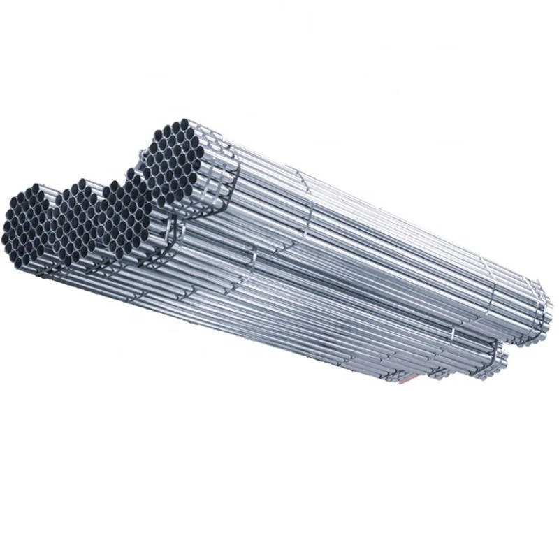 SAE 1008 1010 1020 tubo de acero redondo galvanizado en caliente Tubo galvanizado