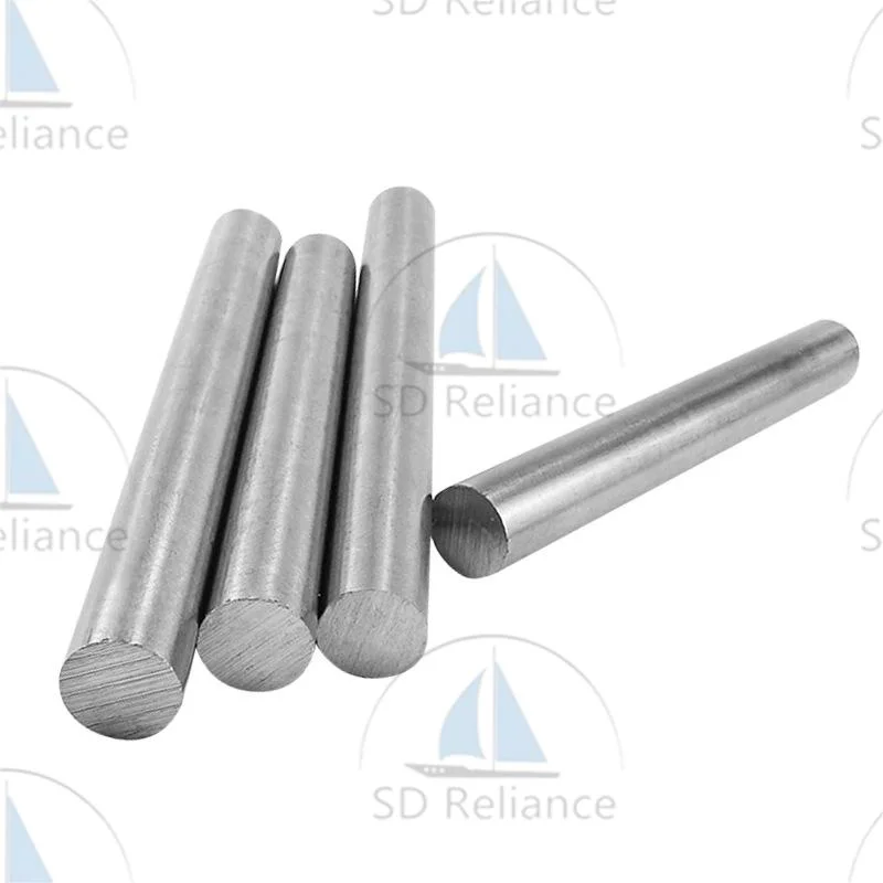 Barra hexagonal cuadrada redonda de acero inoxidable 316L barra negra recta