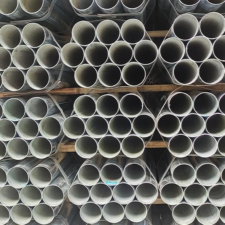  Q345 St37 St42 25mm 2inch 3inch tubo redondo de acero galvanizado Para la industria