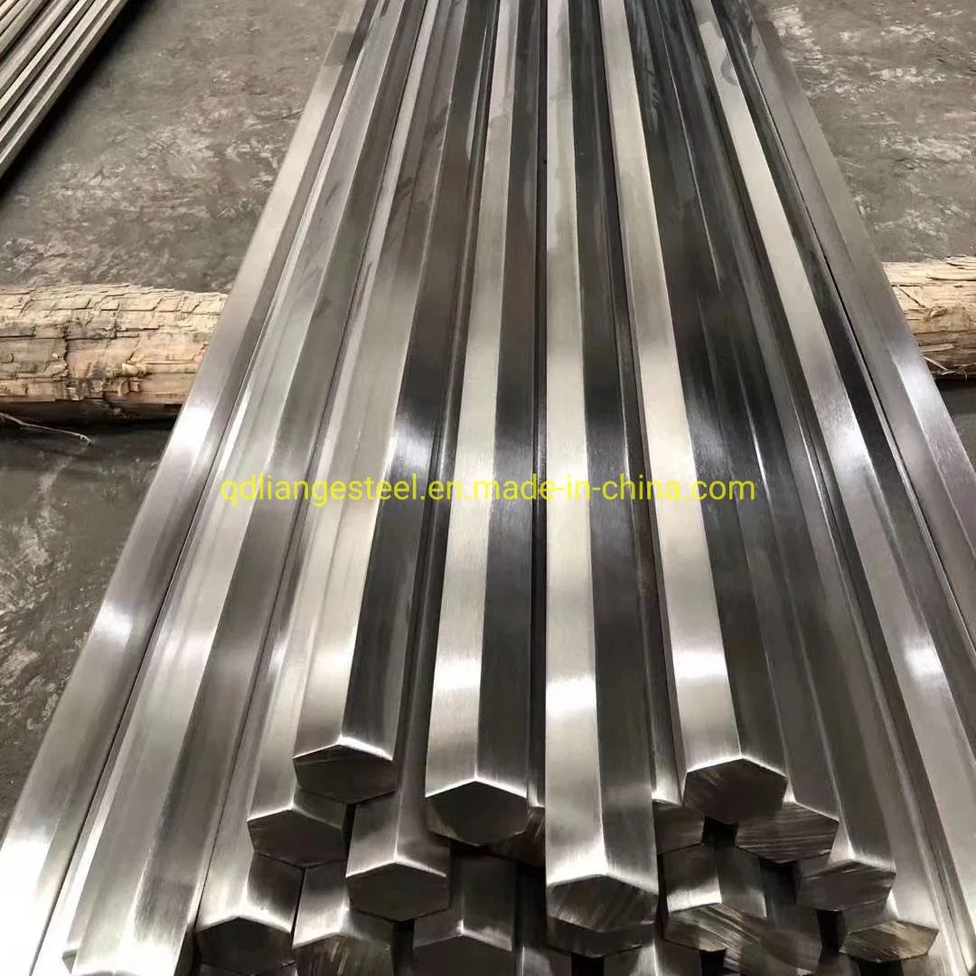 Varilla de acero inoxidable barra hexagonal 304 316 321 410 410j1 410s 420f 420j2 416 420