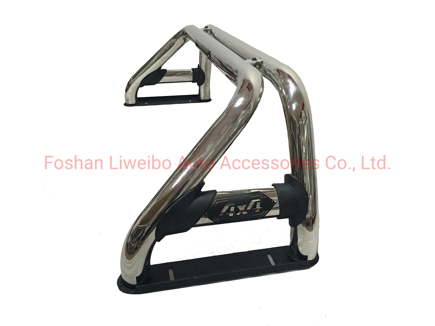  3 pulgadas de alta de acero inoxidable pulido Sport Bar Barra antivuelco para Ford Ranger Pickup