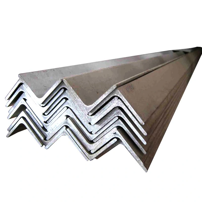 Barra angular de acero dulce en forma de L de hierro galvanizado