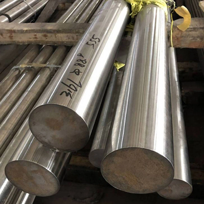  Adaptado de grosor y longitud de la superficie de acabado brillante 304 304L Barra redonda de acero inoxidable 316