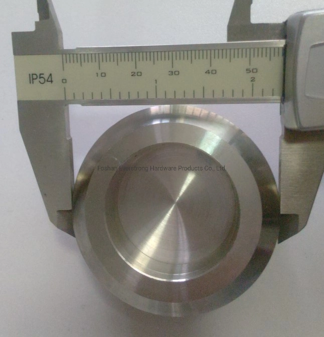 Acero inoxidable puerta corrediza de vidrio el pulgar de vuelta a ras Asa oculta