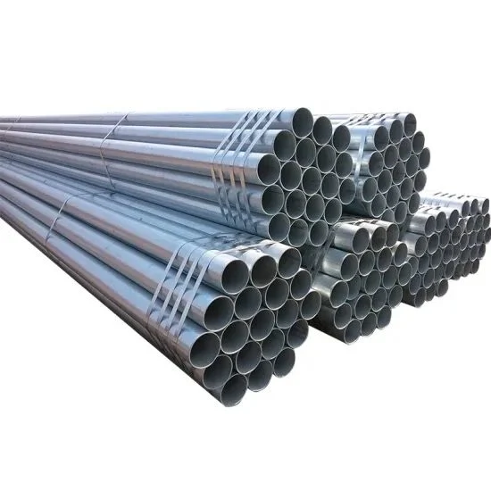  Tuber&#237;a de acero galvanizado de alta calidad ASTM A653 S350gd DX51D Z50 Z100 Z275 tubos redondos de acero Gi
