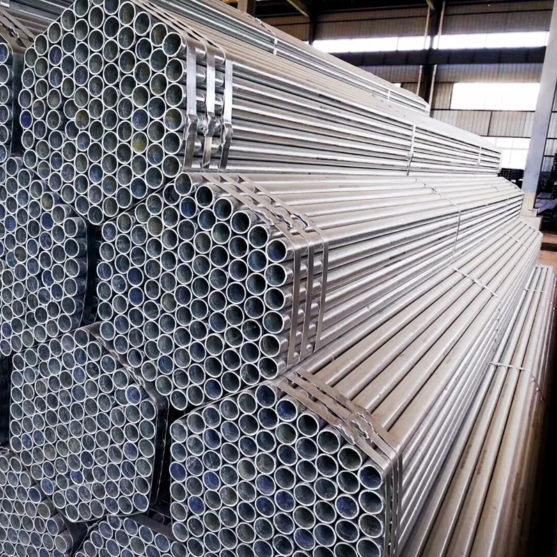  De confianza! Ms de 21 Peso tubos redondos de acero galvanizado de 1,5 pulgadas Pip de materiales de construcci&#243;n