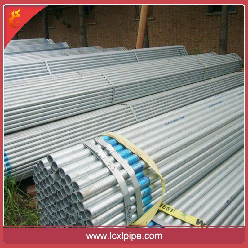 Weled tubo redondo de acero inoxidable SS 304 306L
