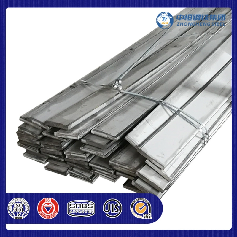  S235/S355/Ss400 barra plana de acero redonda