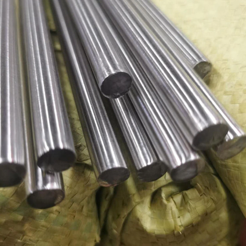 Adaptado de grosor y longitud de la superficie de acabado brillante 304 304L Barra redonda de acero inoxidable 316