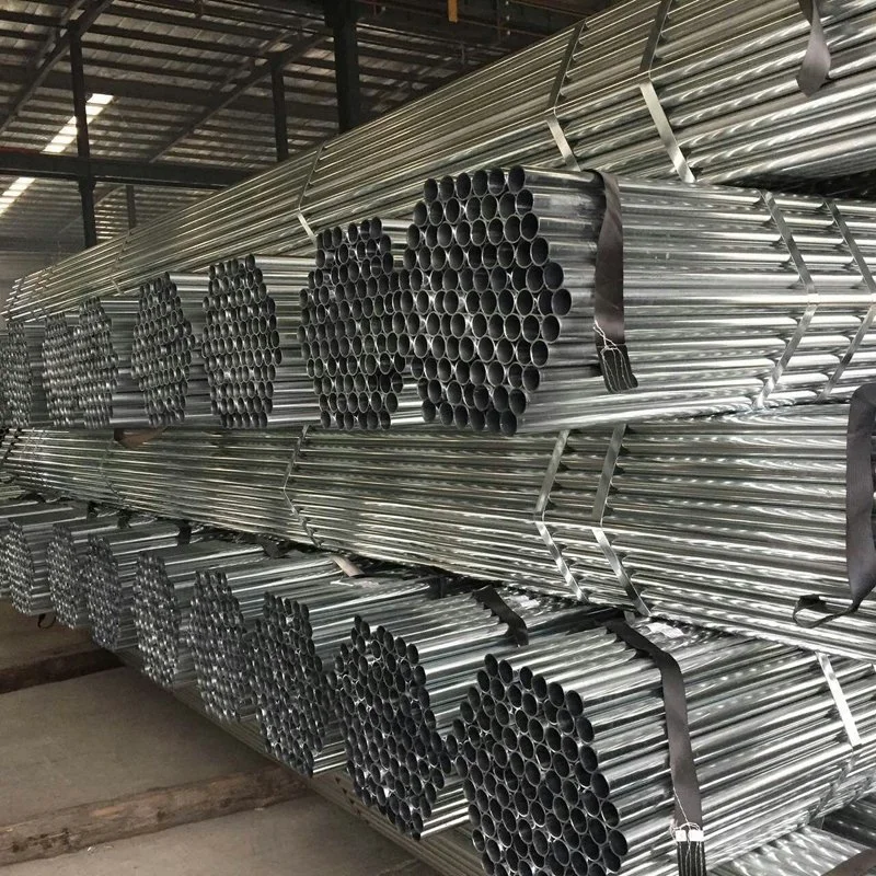  La norma JIS G3446 el tubo de andamio tubo redondo de acero galvanizado