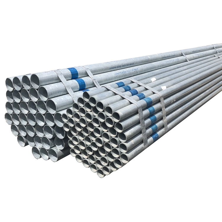 La construcci&#243;n de tubo de acero galvanizado corrugado tubo Tubo de acero redondo