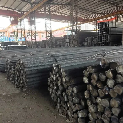 Barra in acciaio deformato rinforzata da 6 mm 8 mm 10 mm barra in acciaio Rebar Mild Barra di ferro Rebar in acciaio per calcestruzzo da costruzione