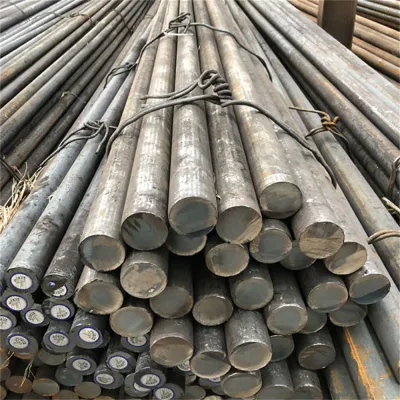 ASTM A29 A36 C20 C45 42CrMo 4140 1045 St37 SS400 S45C S20c S235JR 1020 laminato a caldo/trafilato a freddo forgiato Barra ad asta in acciaio al carbonio rotonda/quadrata/piatta