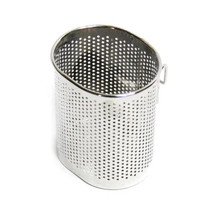 Piastra in metallo perforata in acciaio inox 304 con foro rotondo piccolo