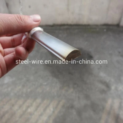 310 321 H barra semitonda in acciaio inox