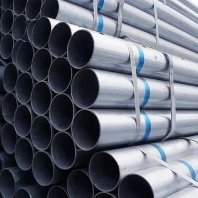 Tubo in acciaio al carbonio zincato rotondo da 1.4 pollici per tubazioni domestiche Sistom