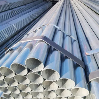 Tubo in acciaio al carbonio zincato rotondo da 1.4 pollici per tubazioni domestiche Sistom