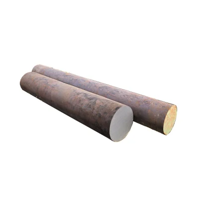 Barre tonde in acciaio al carbonio in ferro laminato a caldo SAE 1045 1020 Barra rotonda in acciaio
