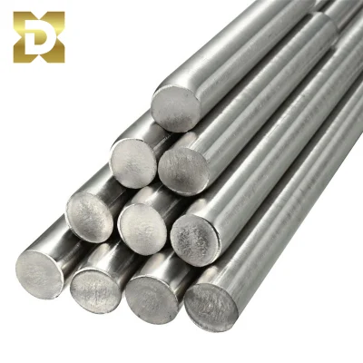 Disponibile in stock barra in acciaio inox AISI 301 303 304 310 316 321 409 430 barra rotonda in acciaio inox per edilizia Materiali