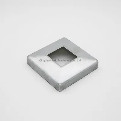 Raccordi per corrimano in acciaio inox coperchio per decorazione ringhiera base a montante rotondo Piastra