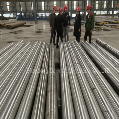 Asta portarulli SAE4140 8620 42CrMo4 Scm440 barra rotonda in acciaio forgiato