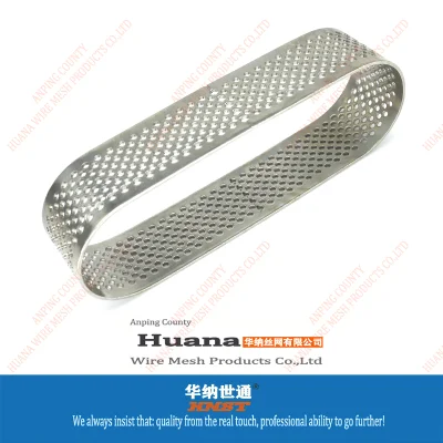 Filtro in acciaio inox a maglia con foro rotondo filtro in metallo con tubo perforato Tubo del cilindro