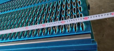 Decorazione galvanizzata lamiera perforata fori rotondi
