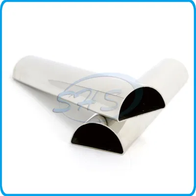Tubi semicircolari in acciaio inox