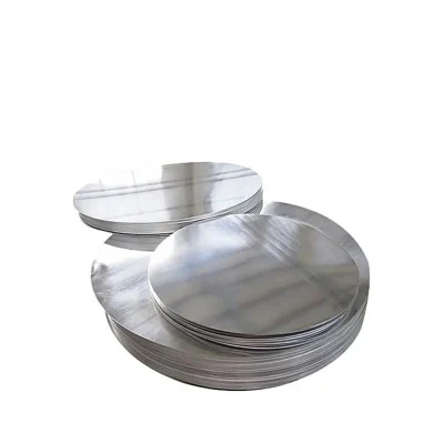 Forma rotonda foglio di alluminio spessore 6061 mm sublimazione disco metallico Inserire