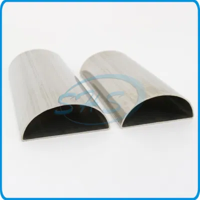 Tubi semicircolari in acciaio inox