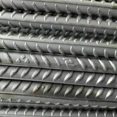 HRB400 HRB500 Hrb500e acciaio deformato barra rotonda rinforzata Acciaio inossidabile piatto rotondo laminato a caldo in acciaio al carbonio Barra TMT corrugata