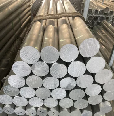 AISI ASTM 1060 1100 2A12 2024 2618 3003 4A01 6026 6061 6063 T6 6082 6068 5083 5754 5A05 7075 T5 T6 estrusione per fusione Lega di alluminio barra di alluminio barra rotonda anodizzata
